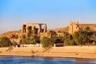 Exploring Kom Ombo Temple dedicated to Sobek during 7-day Cairo, Luxor and Aswan Egypt Easter Tour